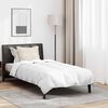 vidaXL Duvet d'été simple avec oreiller 2 pcs Blanc Plume de canard