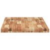 vidaXL Dessus de table rectangulaire 140x60x4 cm bois massif d'acacia