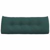 vidaXL Coussin de Dos Vert foncé 120 x 24 x 50 cm tissu