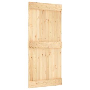 vidaXL Porte coulissante NARVIK 100 x 210 cm (213,5 cm)