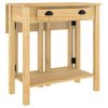vidaXL Ensemble de bar 3 pcs bois de pin massif