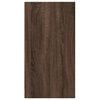 vidaXL Armoire apothicaire ch&ecirc;ne marron 30x41x77,5cm bois d'ing&eacute;nierie