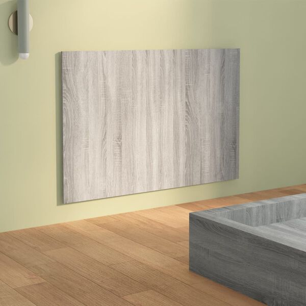 vidaXL Tête de lit Sonoma gris 120x1,5x80 cm Bois d'ingénierie