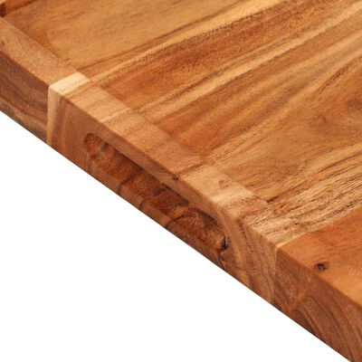 vidaXL Planche à découper 43x32x3,5 cm bois d'acacia massif