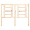 vidaXL T&ecirc;te de lit 126x4x100 cm Bois massif de pin