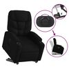 vidaXL Fauteuil inclinable &eacute;lectrique noir tissu