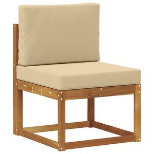 vidaXL Sofa de milieu ext&eacute;rieur Bois d'Acacia Massif