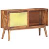 vidaXL Buffet 112x30x65 cm Bois de manguier massif