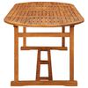 vidaXL Ensemble &agrave; manger de jardin 9 pcs 220x90x75 cm bois d'acacia