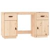 vidaXL Bureau avec armoires 135x50x75 cm Bois massif de pin
