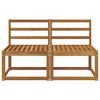 vidaXL 2 Pi&egrave;ce Sofa de milieu ext&eacute;rieur Bois d'Acacia Massif Naturel