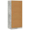 vidaXL Garde-robe Gris b&eacute;ton 80x52x180 cm Agglom&eacute;r&eacute;