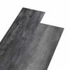 vidaXL Planches de sol Gris brillant 5,02 m&sup2; 36 pc PVC