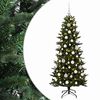 vidaXL Sapin de No&euml;l artificiel avec boules 210 cm 300 LED Blanc chaud