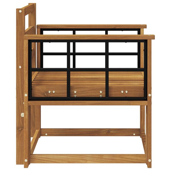 vidaXL Canap&eacute; d&rsquo;ext&eacute;rieur Bois d'Acacia Massif Naturel