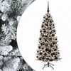 vidaXL Sapin de No&euml;l artificiel avec boules 240 cm 300 LED Blanc chaud