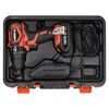YATO Perceuse &agrave; percussion sans balais avec batterie 2,0Ah 18V 42Nm