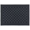 vidaXL Ensemble de serviettes 10 pcs noir et gris coton