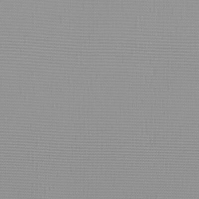 vidaXL Coussin de palette gris 70x70x12 cm tissu