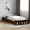 vidaXL Cadre de lit sans matelas chêne marron 75x190 cm