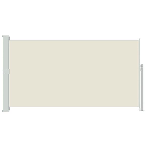vidaXL Auvent lat&eacute;ral de patio 160x300 cm Couleur cr&egrave;me