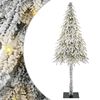 vidaXL Sapin de No&euml;l avec 300 LED Blanc 210 cm PE et Acier