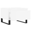 vidaXL Tables basses 2 pcs blanc 50x46x35 cm bois d'ing&eacute;nierie
