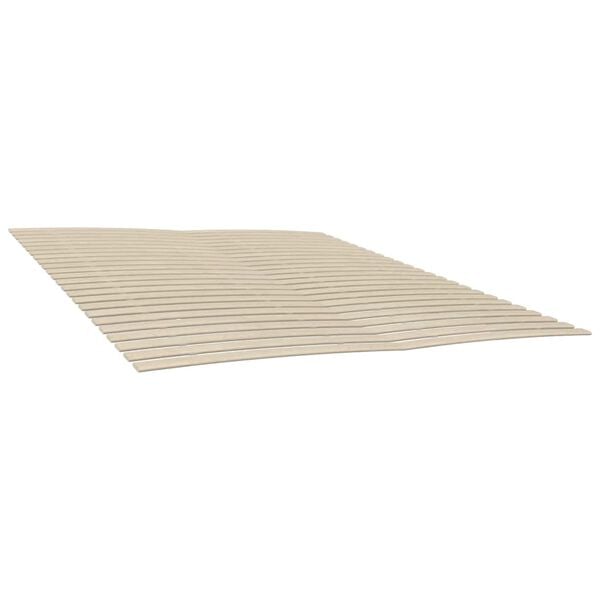 vidaXL Lattes de rechange pour sommier avec 48 lattes, 2 pièces, 90 x 200 cm