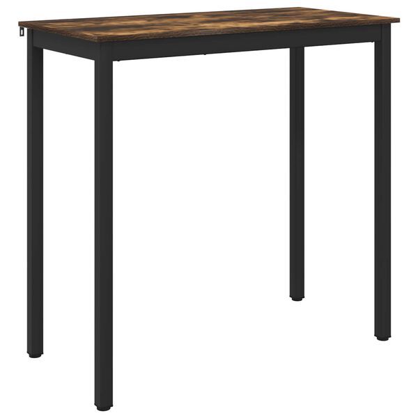 vidaXL Table de salle &agrave; manger / Table de repas Bois d'ing&eacute;nierie