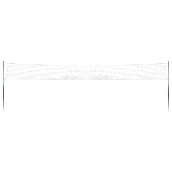 vidaXL Set de badminton avec 4 raquettes et filet 620x151 cm