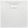 vidaXL Bac de douche SMC Blanc 90 x 90 cm