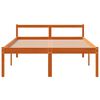 vidaXL Lit pour personne &acirc;g&eacute;e sans matelas 135x190 cm bois pin massif