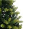 vidaXL Arbre de No&euml;l artificiel &agrave; charni&egrave;res 150 LED Vert 150 cm