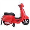 vidaXL Moto jouet &eacute;lectrique Vespa GTS300 rouge