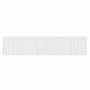 vidaXL Rideau en Dentelle Blanc 750 x 100 cm Polyester