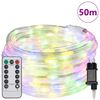 vidaXL Lumière en corde avec 1200 LED Multicolore 50 m PVC