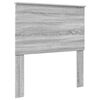 vidaXL Cadre de lit Gris Sonoma 75 x 190 cm Bois de pin massif