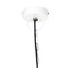 vidaXL Lampe suspendue industrielle 25 W Blanc Rond 42 cm E27