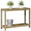 vidaXL Table de rempotage avec &eacute;tag&egrave;re 108x35x75 cm bois pin impr&eacute;gn&eacute;