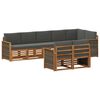 vidaXL Ensemble de canap&eacute;s d'ext&eacute;rieur 7 pc
