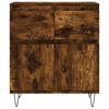 vidaXL Buffet Ch&ecirc;ne fum&eacute; 60x35x70 cm Bois d'ing&eacute;nierie