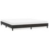 vidaXL Cadre de lit sans matelas noir 180x220 cm velours