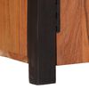vidaXL Buffet 2 pcs Marron 110 x 30 x 75 cm Bois d'Acacia Massif