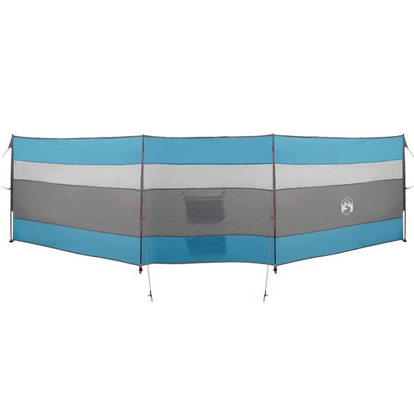vidaXL Brise-vent de camping bleu 508x130 cm imperméable