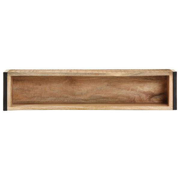 vidaXL Jardini&egrave;re 90x20x68 cm Bois de manguier brut