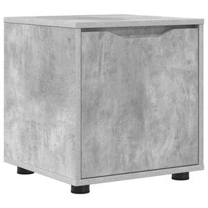 vidaXL Cabinet de salle de bain Gris b&eacute;ton 40,5 x 40 x 44 cm