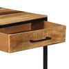 vidaXL Table console Marron 100 x 55 x 75 cm Bois de manguier massif