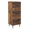 vidaXL Armoire &agrave; tiroirs Bois ancien 33 x 34,5 x 89,5 cm