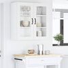 vidaXL Armoire de cuisine Blanc 80 x 31 x 80 cm Bois d'ing&eacute;nierie