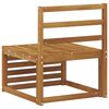 vidaXL Sofa de milieu ext&eacute;rieur Bois d'Acacia Massif Naturel